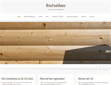 Tablet Screenshot of knutseldoos.nl